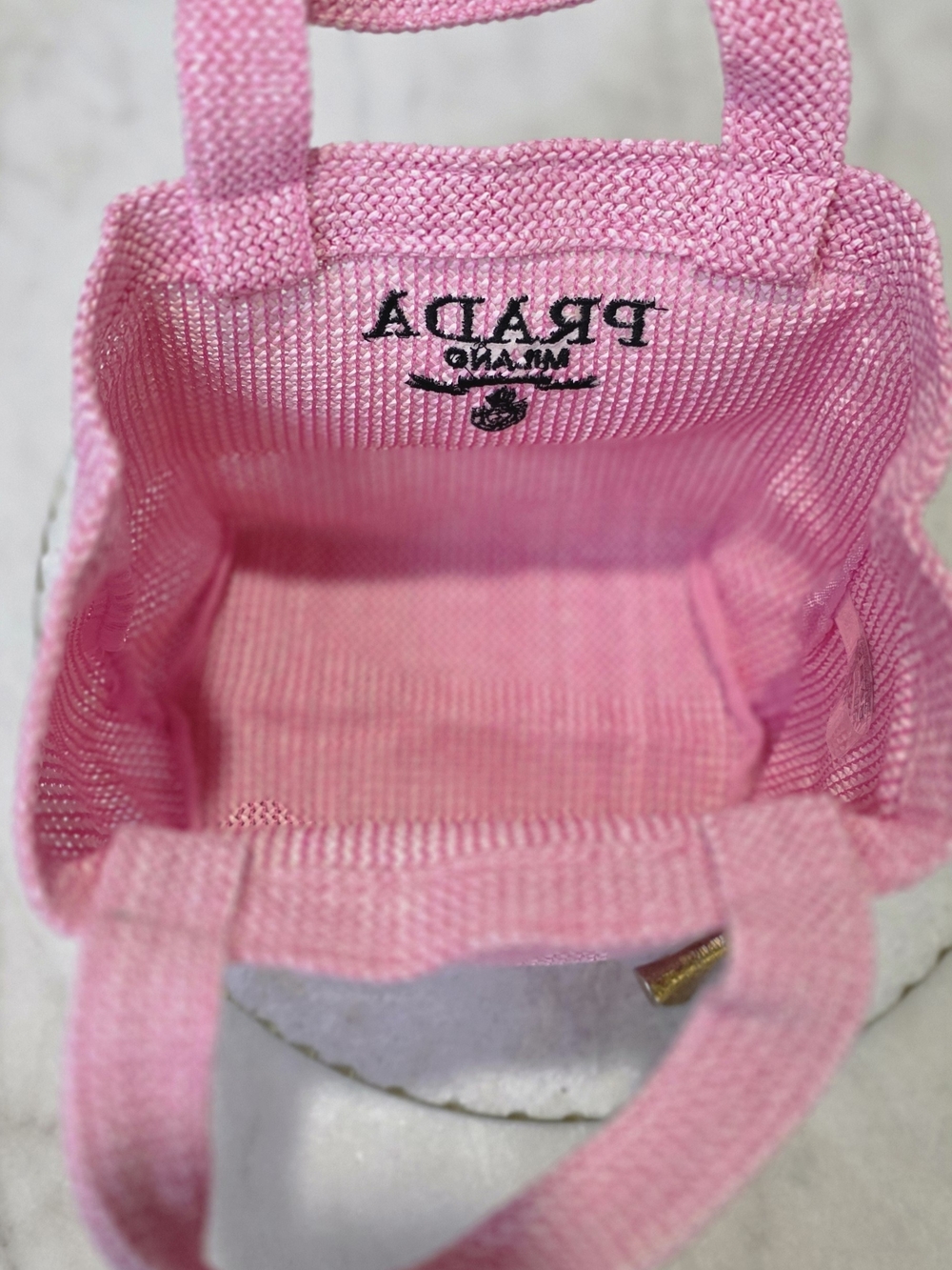 Prada Pink Mini Tote Bag - Picture 9 of 9